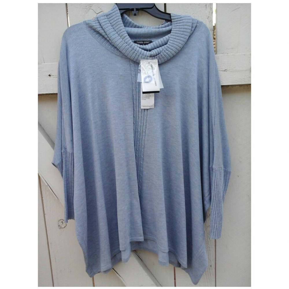 Jeanne Pierre Cashmere Infused Pullover Sweater